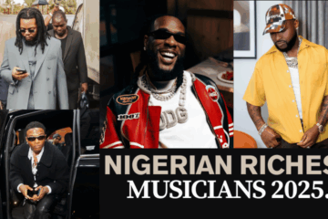 Top 10 Richest Musicians in Nigeria 2025