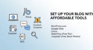 Set Up Your Blog with Affordable Tools.