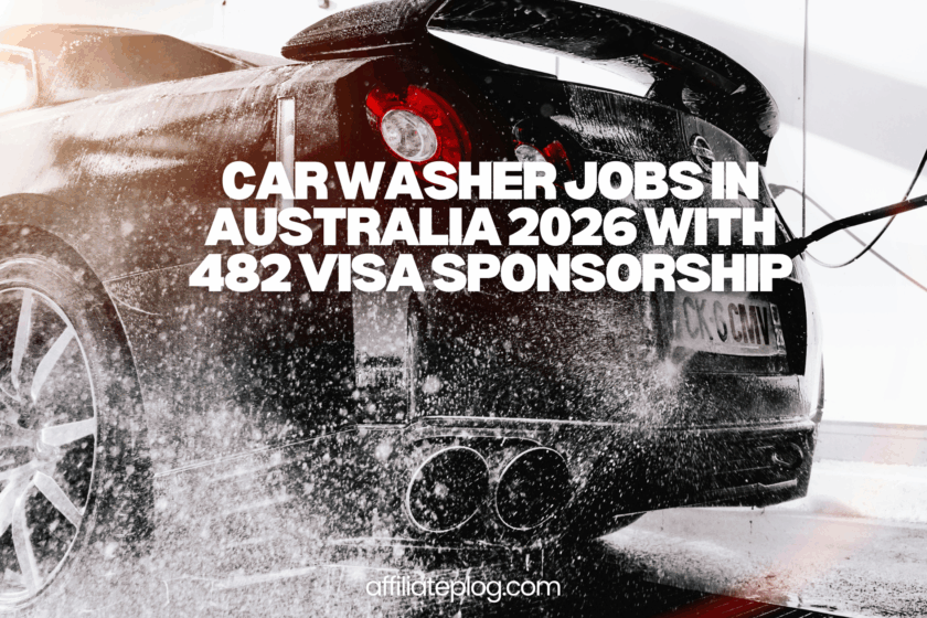 Car Washer Jobs in Australia 2026 with 482 Visa Sponsorship