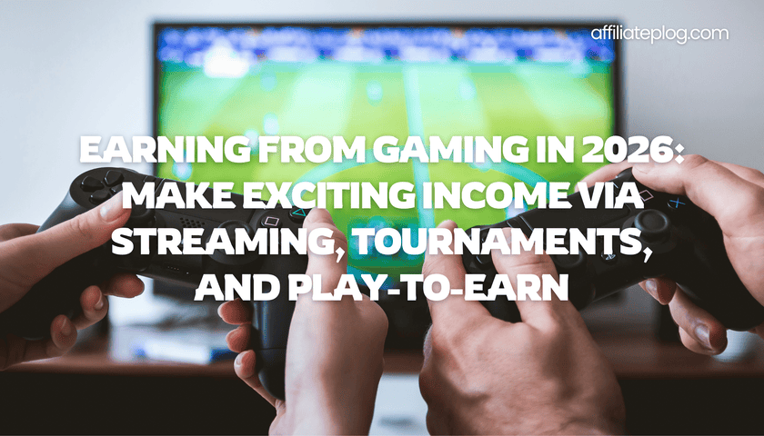 Earning From Gaming in 2026: Make Exciting Income Via Streaming, Tournaments, and Play-to-Earn