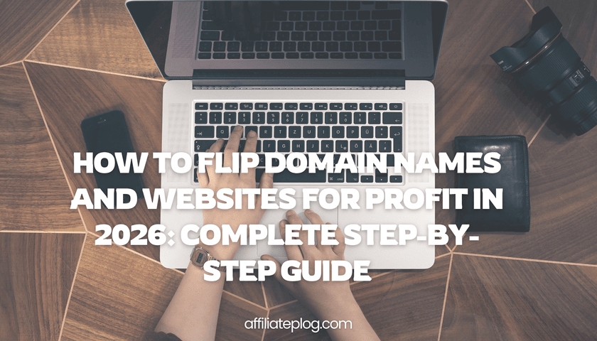 How to Flip Domain Names and Websites for Profit in 2026: Complete Step-by-Step Guide