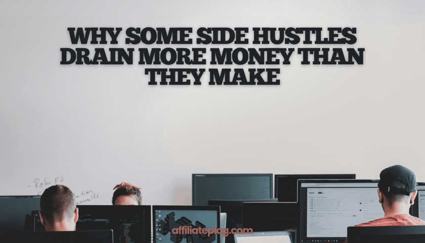 Why Some Side Hustles Drain More Money Than They Make: The Hidden Traps Costing Hustlers