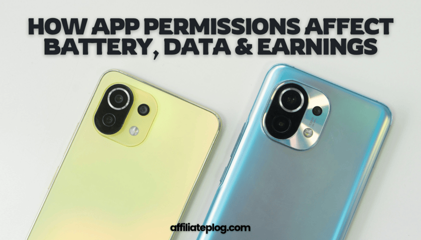 How App Permissions Affect Battery, Data & Earnings