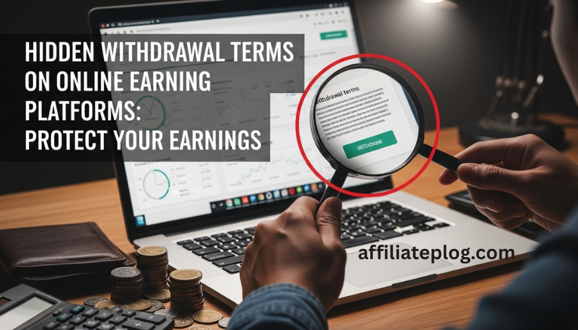 hidden withdrawal terms