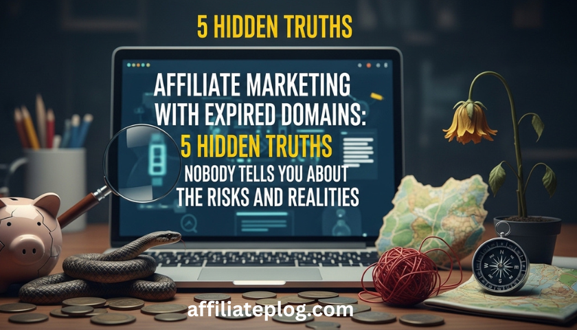 Affiliate Marketing with Expired Domains: See 5 Hidden Truths Nobody Tells You About the Risks and Realities
