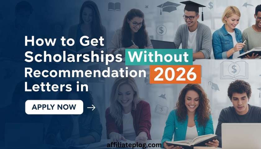 How to Get Scholarships Without Recommendation Letters in 2026 (APPLY NOW)