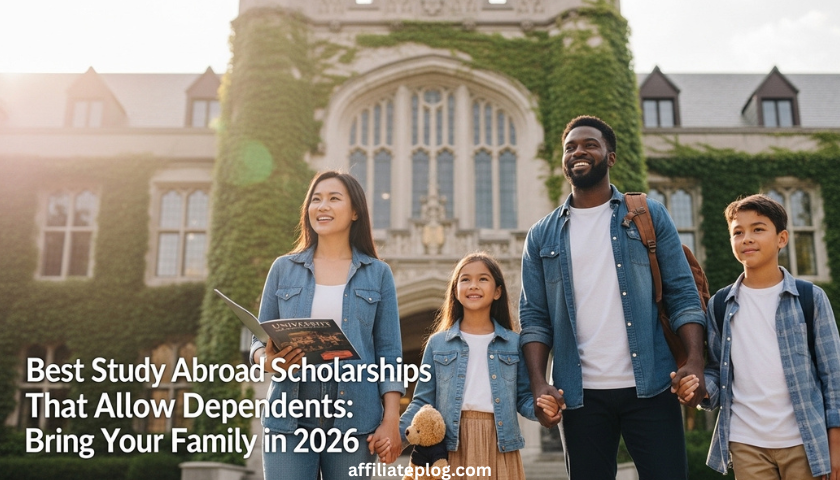 Best Study Abroad Scholarships That Allow Dependents: Bring Your Family in 2026