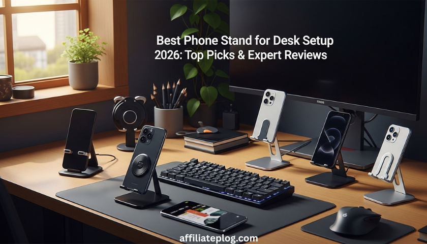 Best Phone Stand for Desk Setup 2026: Top Picks & Expert Reviews
