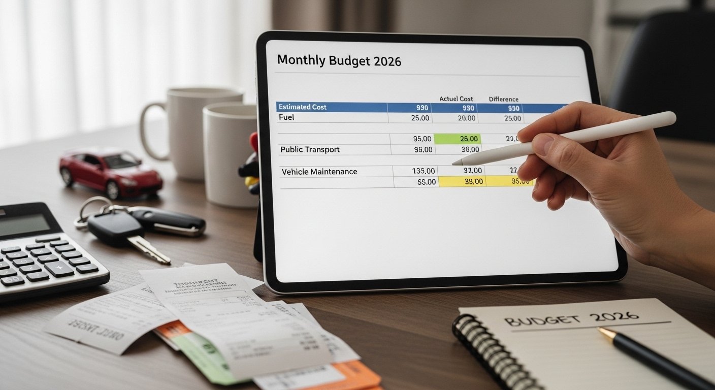 How to Create a Monthly Budget with Fuel and Transport Costs (2026) 
