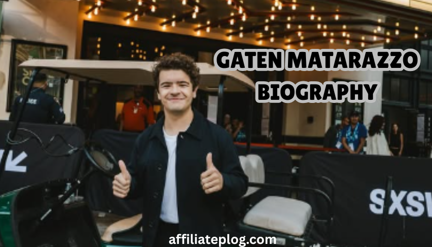 Gaten Matarazzo Biography