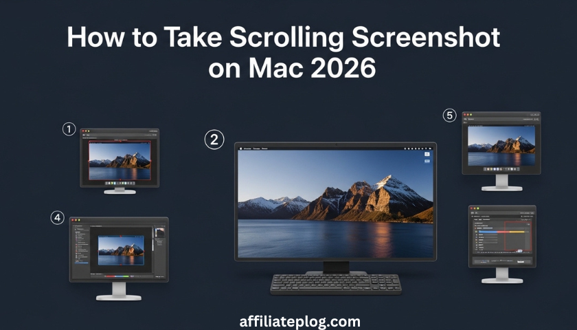 Easy Guide: How to Take Scrolling Screenshot on Mac 2026 (Step-by-Step)