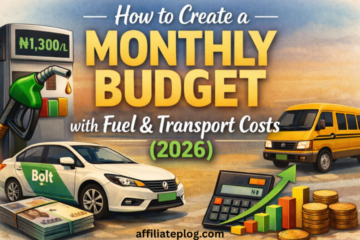 How to Create a Monthly Budget with Fuel and Transport Costs (2026)