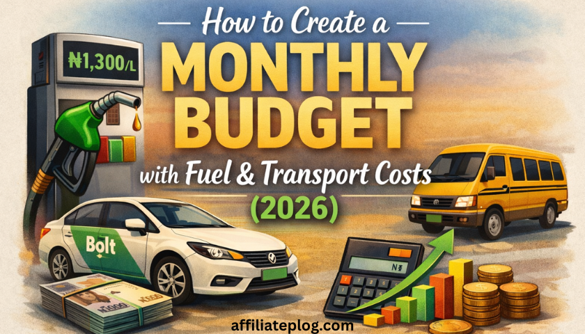How to Create a Monthly Budget with Fuel and Transport Costs (2026)