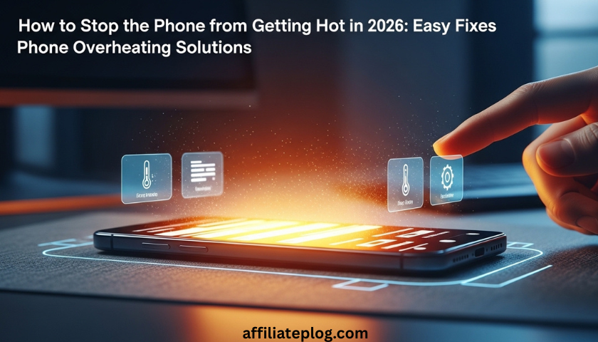 How to Stop Phone from Getting Hot in 2026: Easy Fixes & Phone Overheating Solutions