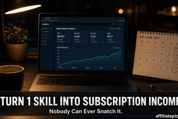 How to Secretly Turn 1 Existing Skill Into Subscription Income