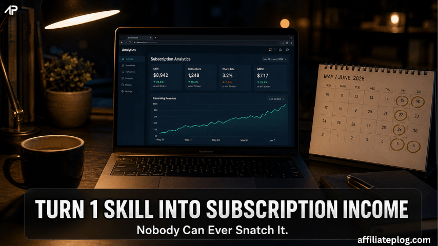 How to Secretly Turn 1 Existing Skill Into Subscription Income