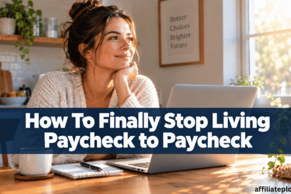 How To Finally Stop Living Paycheck to Paycheck