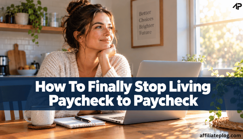 How To Finally Stop Living Paycheck to Paycheck
